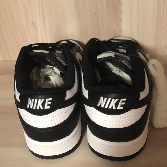 Men’s Nike Dunk Low Panda Sneakers - Picture 3 of 8